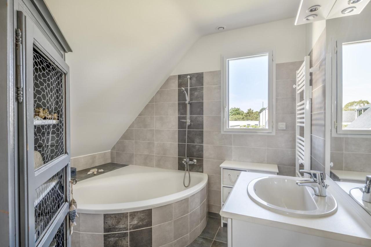 Maison Vue Mer Dans Le Golfe Du Morbihan Baden Luaran gambar