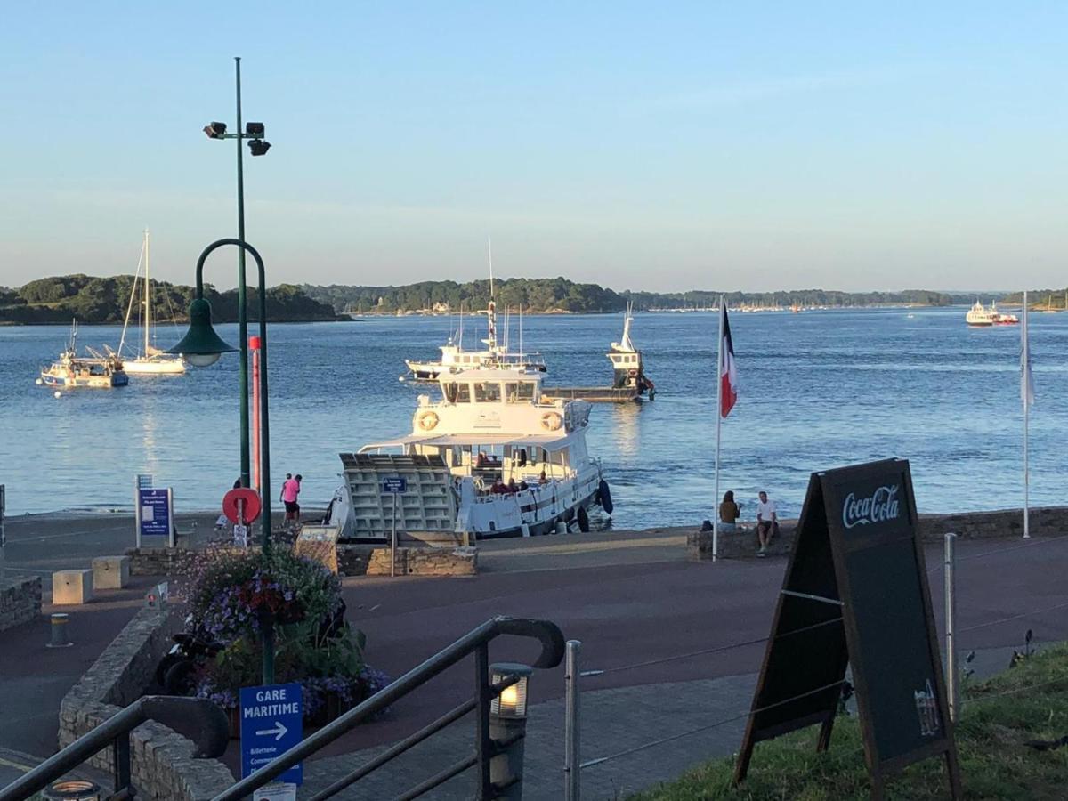 Maison Vue Mer Dans Le Golfe Du Morbihan Baden Luaran gambar