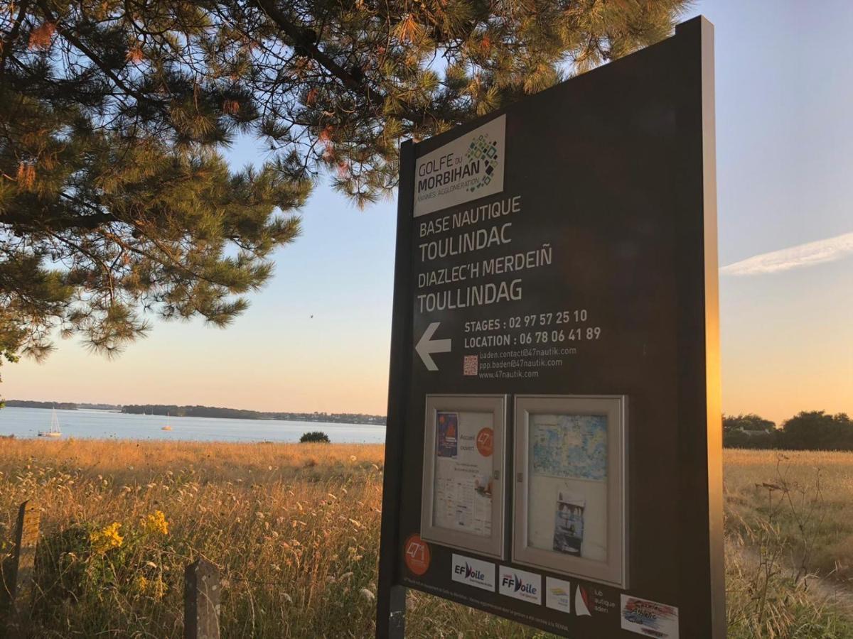 Maison Vue Mer Dans Le Golfe Du Morbihan Baden Luaran gambar